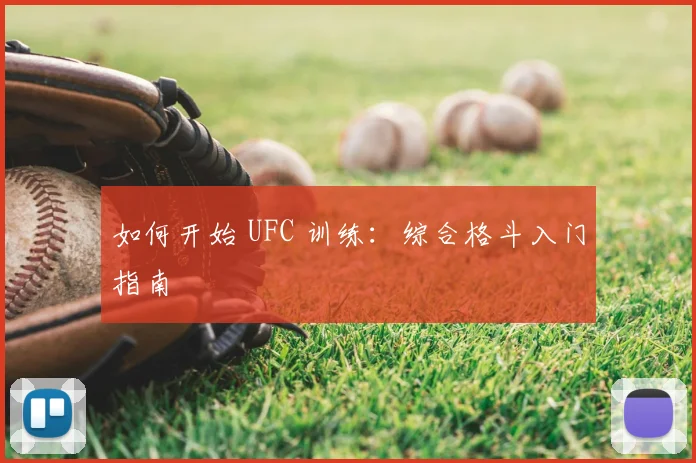 如何开始 UFC 训练：综合格斗入门指南
